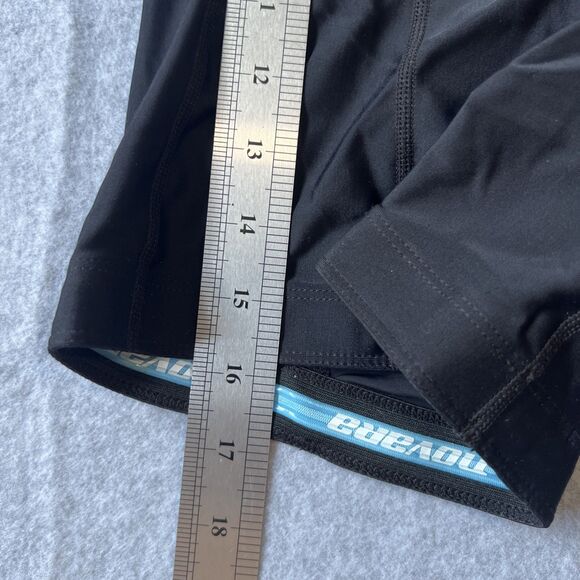 Novara Womens Cycling Shorts Large Black Cross Front Padded Bike Biking - Picture 4 of 10